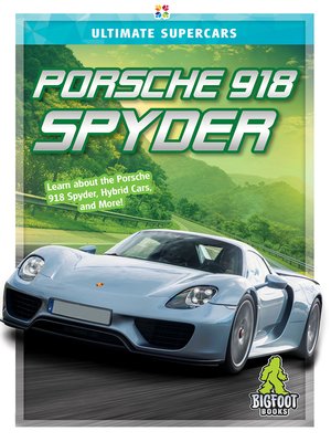 cover image of Porsche 918 Spyder